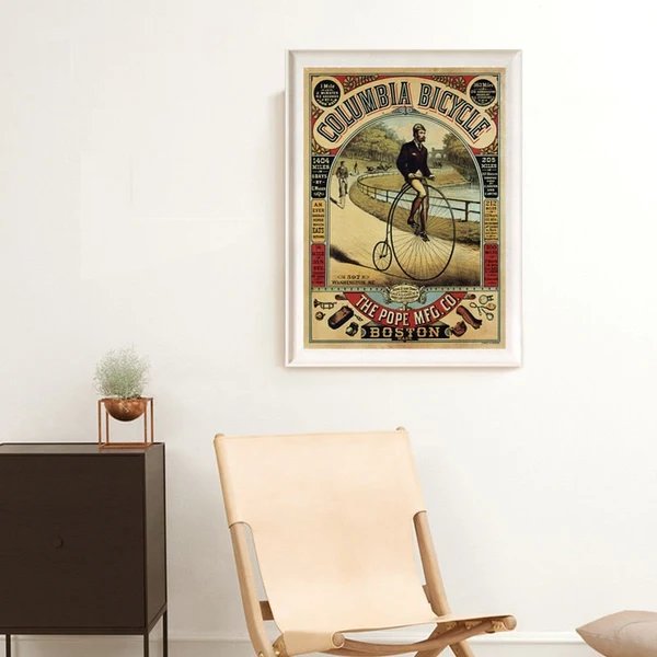 Abstraktes Poster Europa - Leinwandbild Hover Image