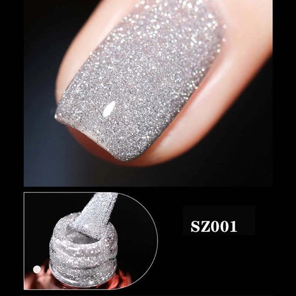 Glitzer- und Diamantnagellack (8ml)