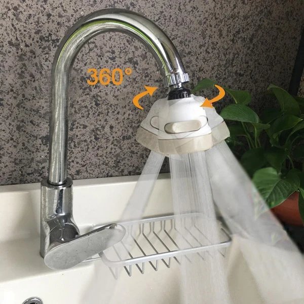 360° Schwenkbarer Wasserspar Wasserhahn Hover Image