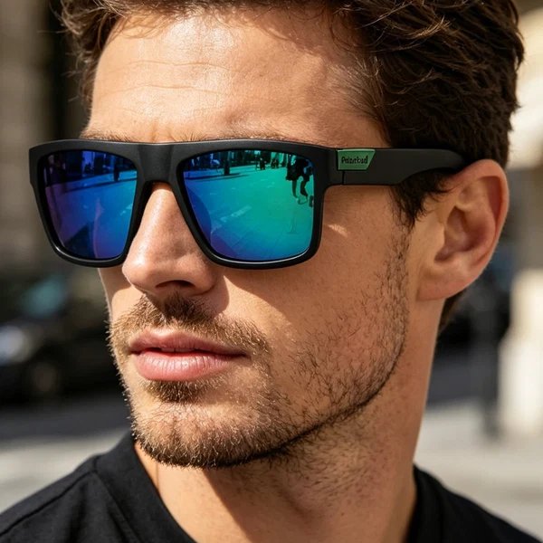 Damen Polarisiertes Sonnenbrille mit robustem Gestell