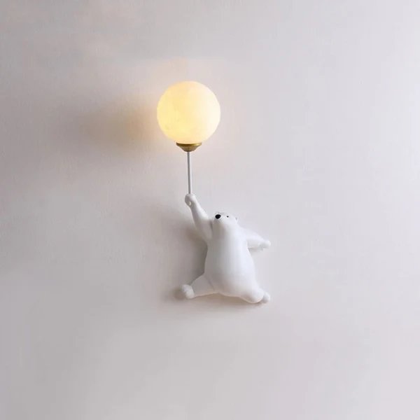 Designer Bär LED-Wandleuchte - TeddyGlow