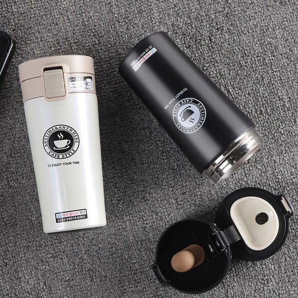 Coffee On The Go - Doppelwandige Vakuum Thermo Tasse