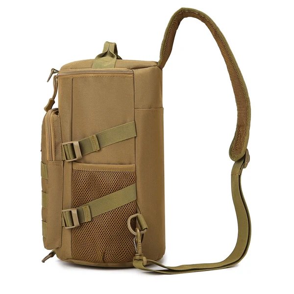 Kompakte taktische Brusttasche