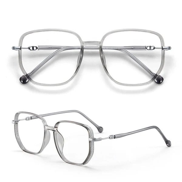 OogZen rahmenlose Lesebrille mit Blaulichtfilter – Leichtes und elegantes Design