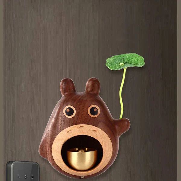 Holzpinguin Süße Türklingel