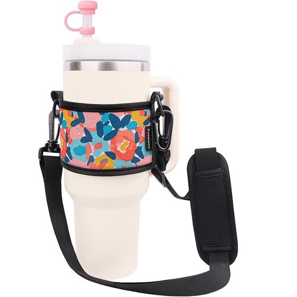 Unisex Tragbarer Becherhalter mit Schultergurt