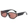 Damen modische Sonnenbrille mit auffälligem Design