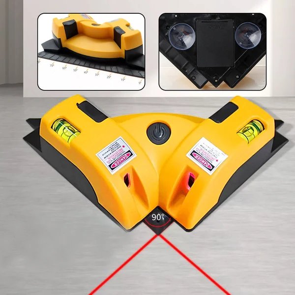 Multifunktionaler 90° Winkel Laser-Niveau