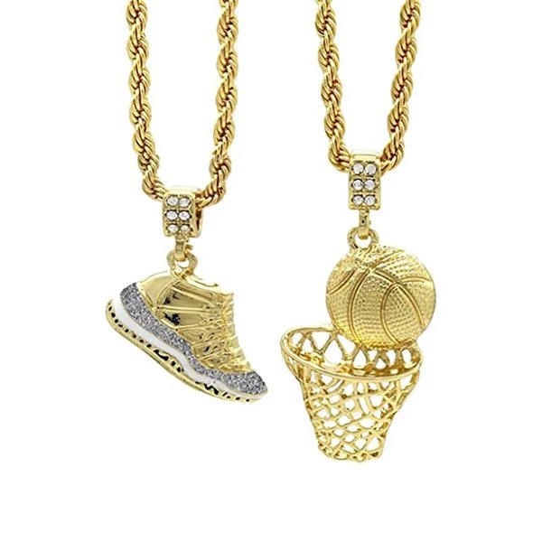 Basketball-Themen Anhänger Necklace